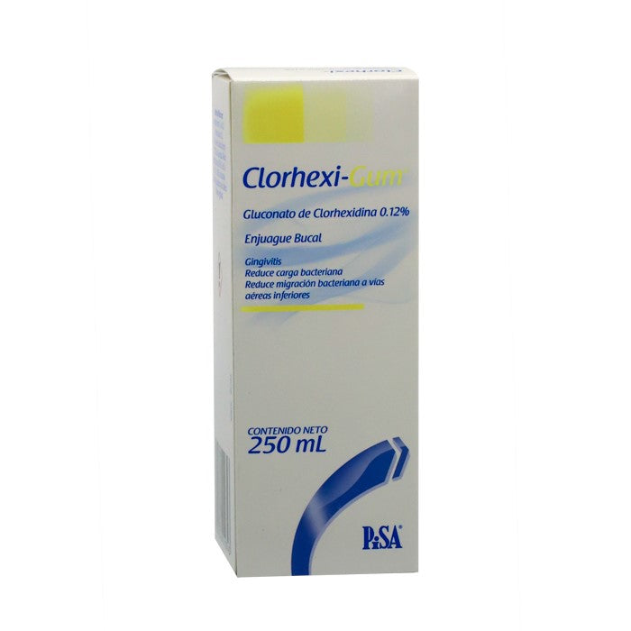 Clorhexi-Gum 0.12%, Clorhexidina, Env. C/250 Ml Y Vaso Dosif