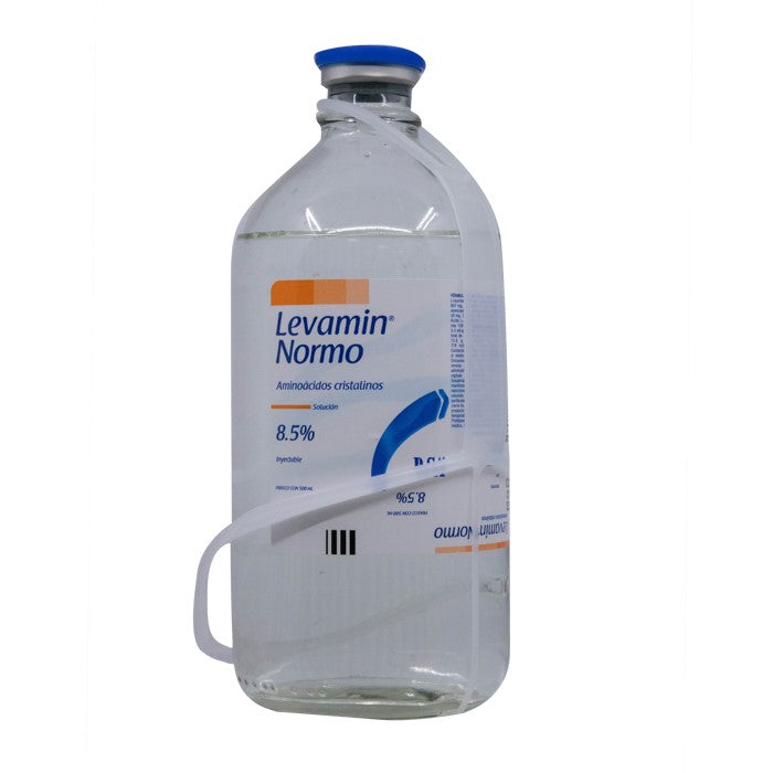Levamin Normo 8.5%, Aminoácidos cristalinos, Fco. C/500 mL