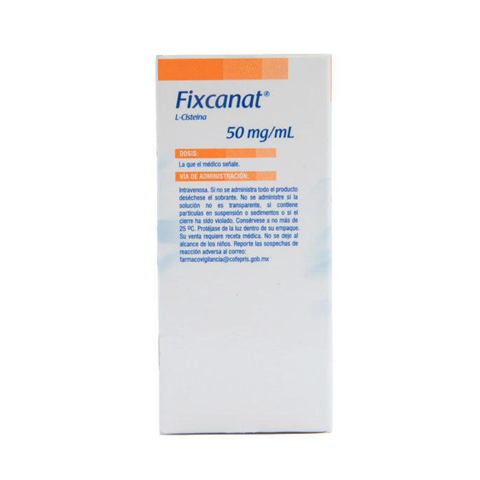 FIXCANAT Solución Inyectable 0.5g/10ml – Terapia de Infusión
