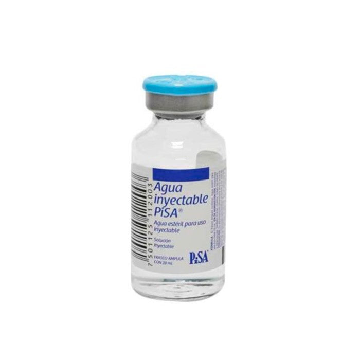 Agua Inyectable 20 ml Fco Amp – Terapia de Infusión