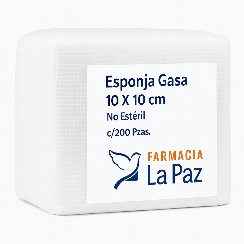 ESP D/GASA 10X10CM R T20X12 NE C/200 – Material de Curación
