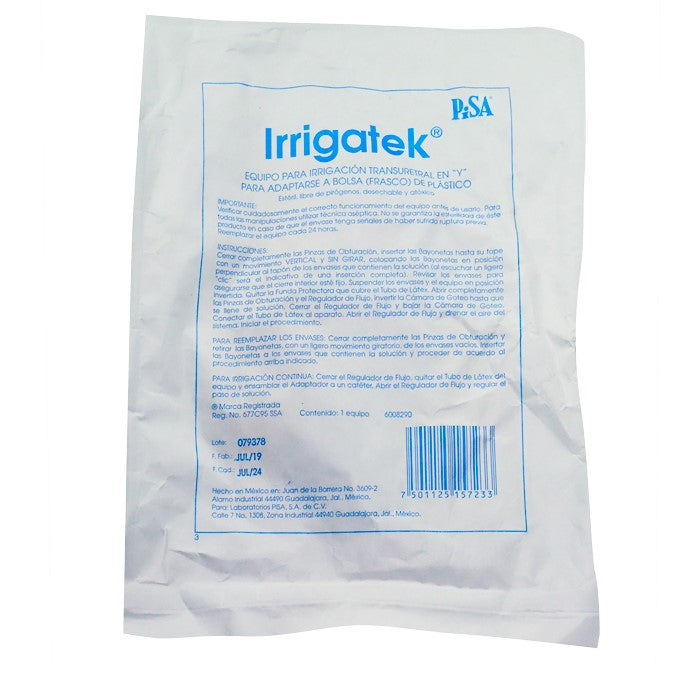 Irrigatek C/ 2 Vías para Bolsa