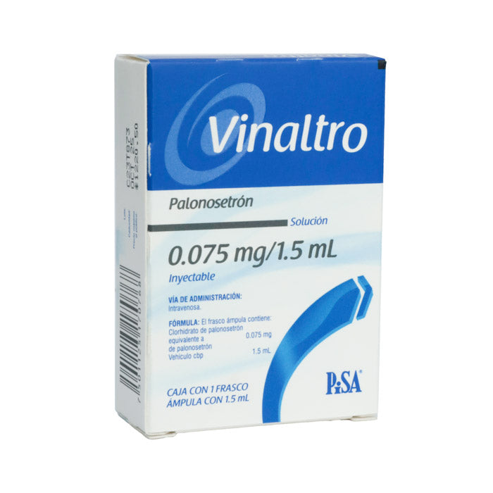Vinaltro 0.075 mg/1.5ml, Palonosetrón, S.I.