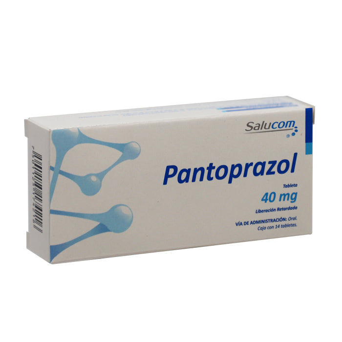 Pantoprazol 40mg, Caj. C/14 Tab.