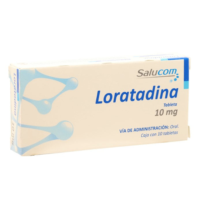 Loratadina 10 Mg, Caj. C/10 Tab.