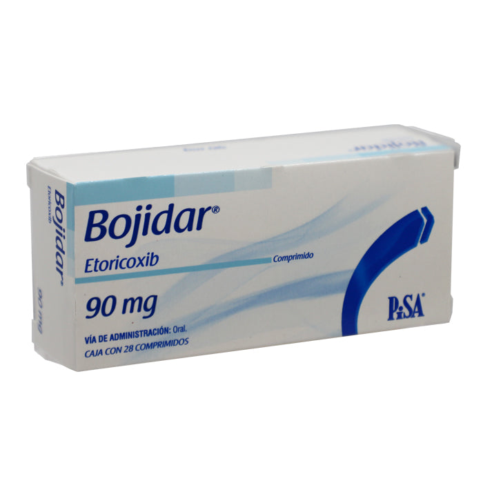 Bojidar 90 mg, Etoricoxib, Caj. C/14 Comp.