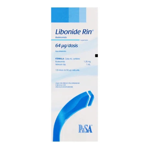 Libonide Rin Aerosol 64mg – Antiinflamatorio Nasal