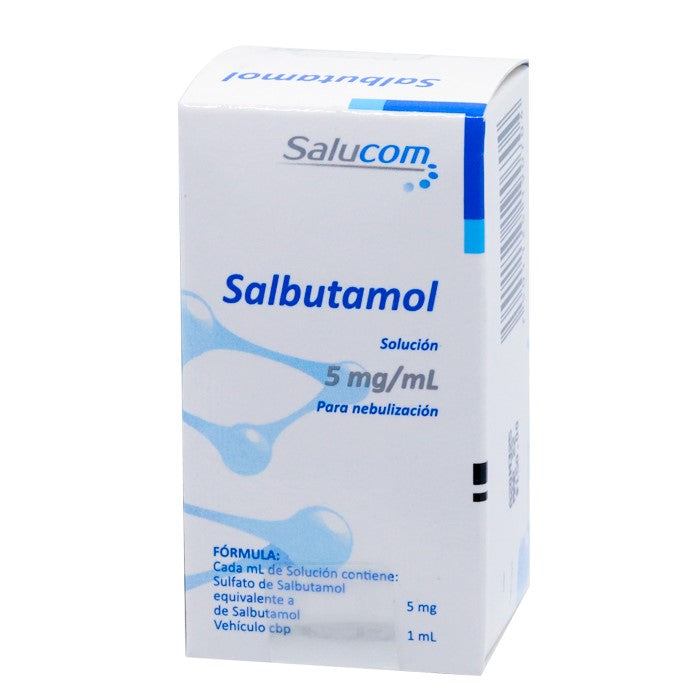 Salbutamol 5mg/Ml Sol P/Neb 10ml