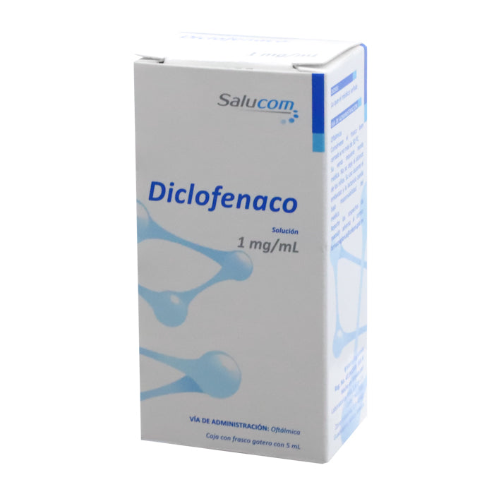 Diclofenaco Solución Oftálmica c/1 Fco c/5 mL