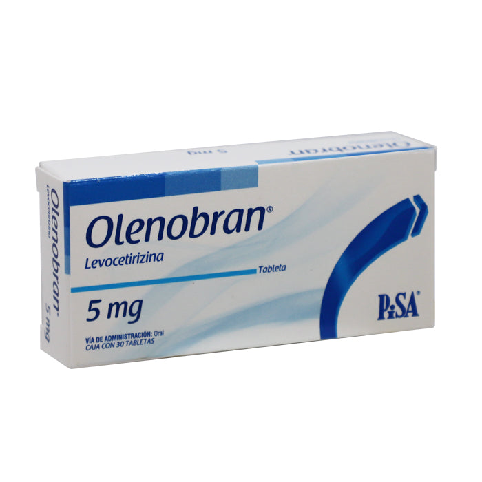 Olenobran 5 mg, Levocetirizinam Caj. C/30 Tab.