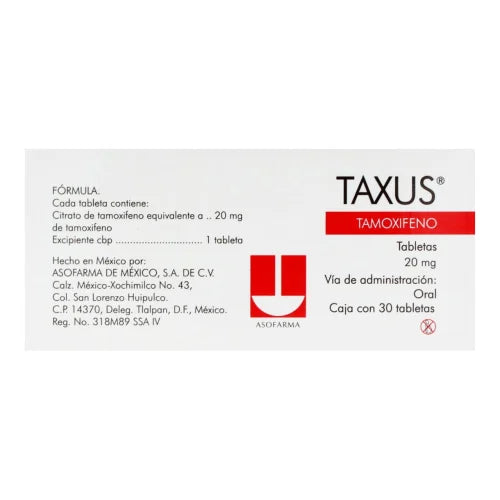 Taxus Tabl 20 mg – Antineoplásico