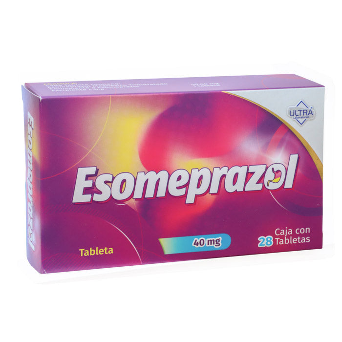Esomeprazol 40 mg, Caj. c/28 Tab.