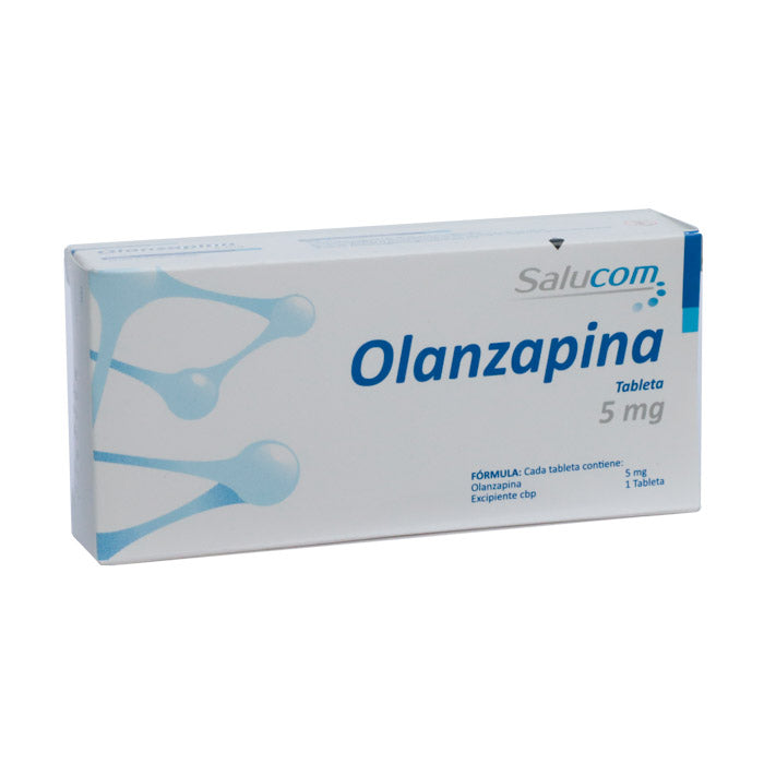 Olanzapina 5mg, Caj. c/14 Tab.