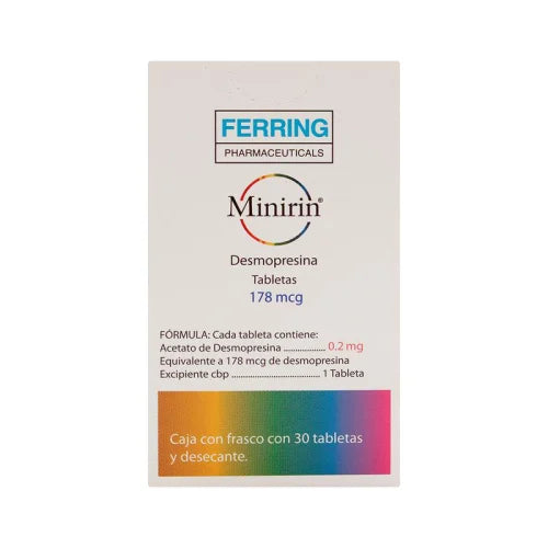 Minirin, Desmopresina, 178mcg, 30 Tab.