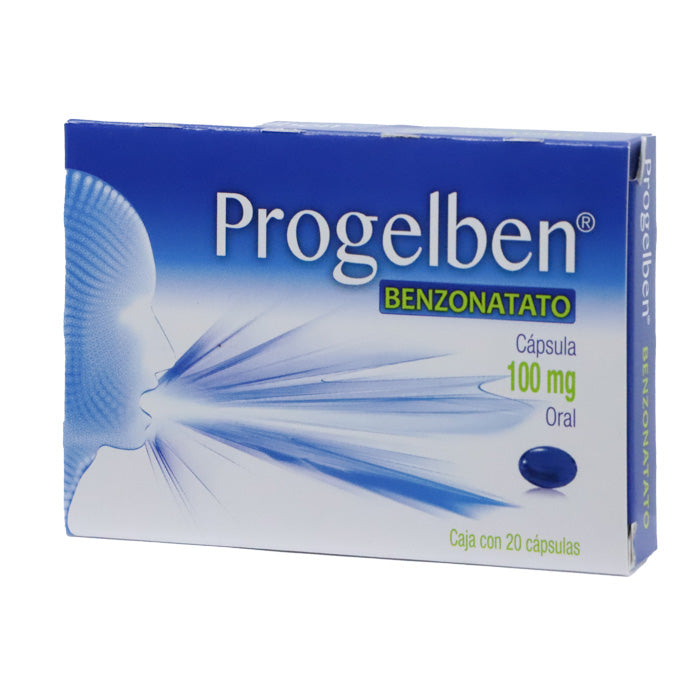Benzonatato 100 mg, Caj. c/20 Cáps. Perla