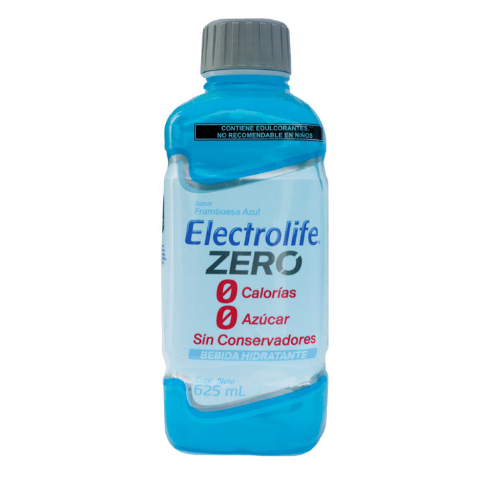 Electrolife Zero Azul , Electrolitos Orales, c/625 mL