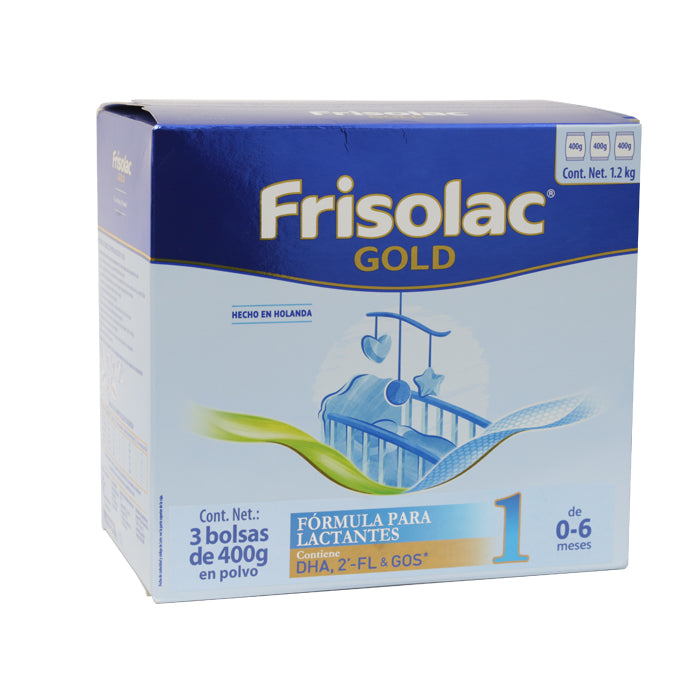 Frisolac Gold 1 Caj. c/3 Bolsas c/400 g