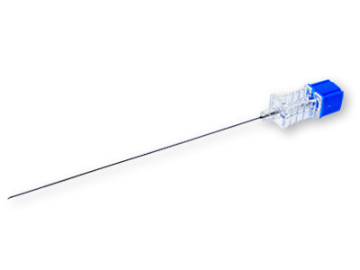 Aguja Espinal Quinke 25 G 3-1/2