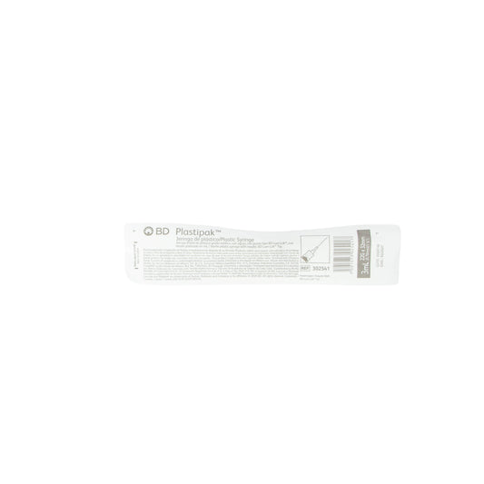 BD C/PIV PLAS3ML32MMX22 Jeringa – Material Curación