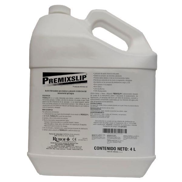 PREMIXSLIP 4 L Botella Cuadrada – Material de Curación