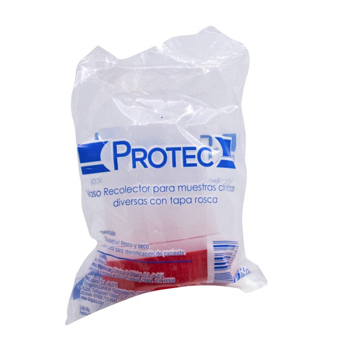 Vaso copro, Protec 100 mL