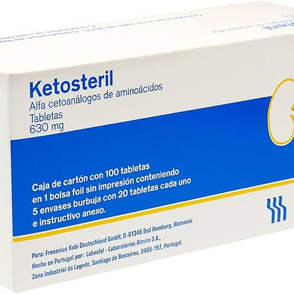Ketosteril 630mg Tab C/100 – Suplemento Nutricional