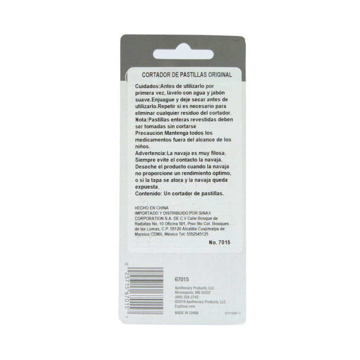 Cortador de Pastillas Caja C/1 – Accesorio Farmacéutico
