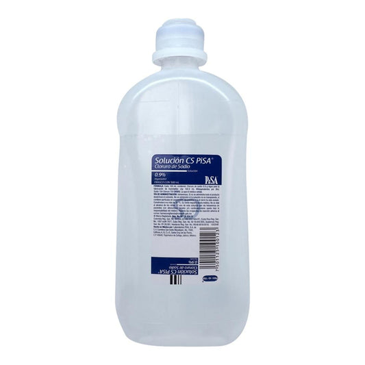 Solución CS 0.9%, Flexoval plástico 500 mL
