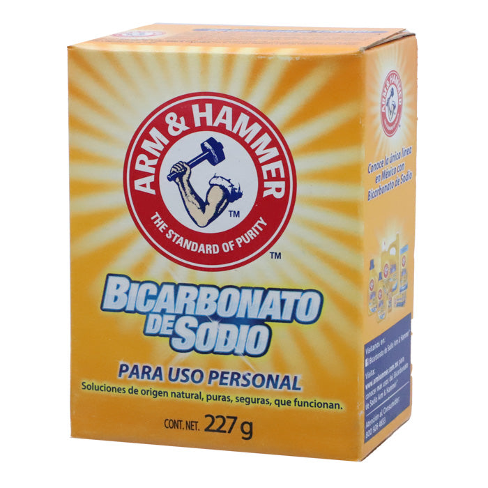 Arm&Hammer 227 g, Antiséptico Bicarbonato de Sodio, c/1 Caj.