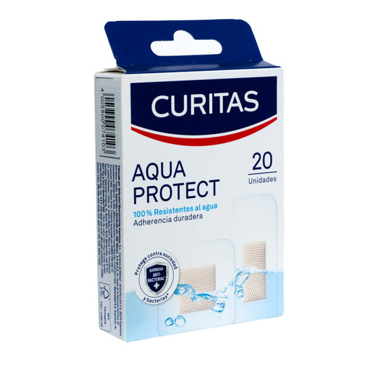 Curitas Agua Protect Caja c/20 piezas