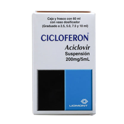 Cicloferon Suspensión 200 mg/5ml – Antiviral