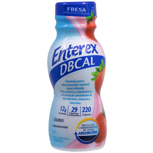 Enterex DBCAL Líquido C/237 mL sabor Fresa