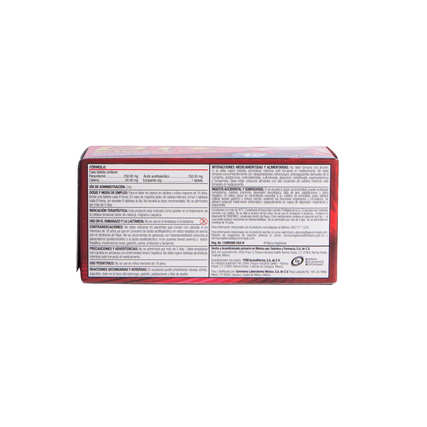 BIO-ELECTRO Tabletas 24 – Analgésico y Antipirético