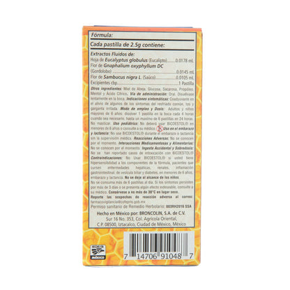 Broncolin 2.5mg Pastillas – Alivio Respiratorio