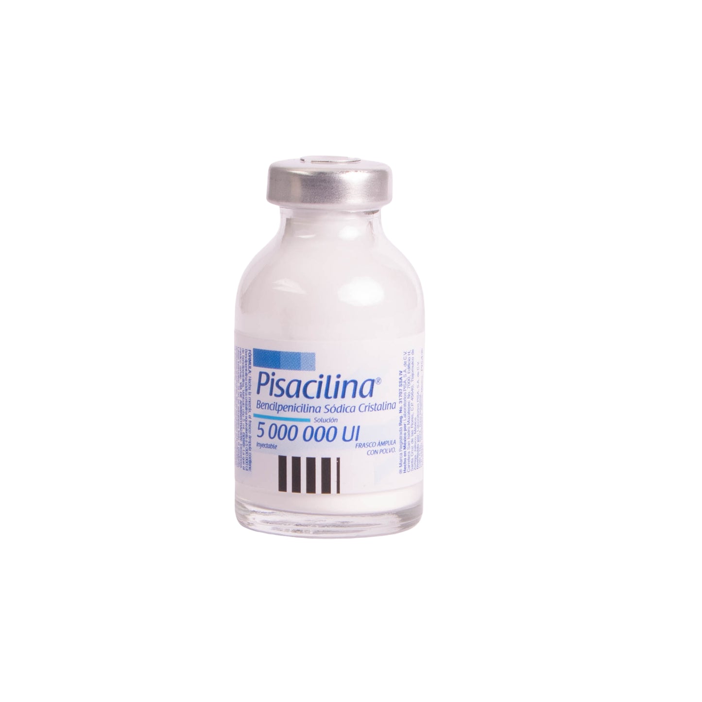 Pisacilina Inyectable 5,000,000 U – Antibiótico