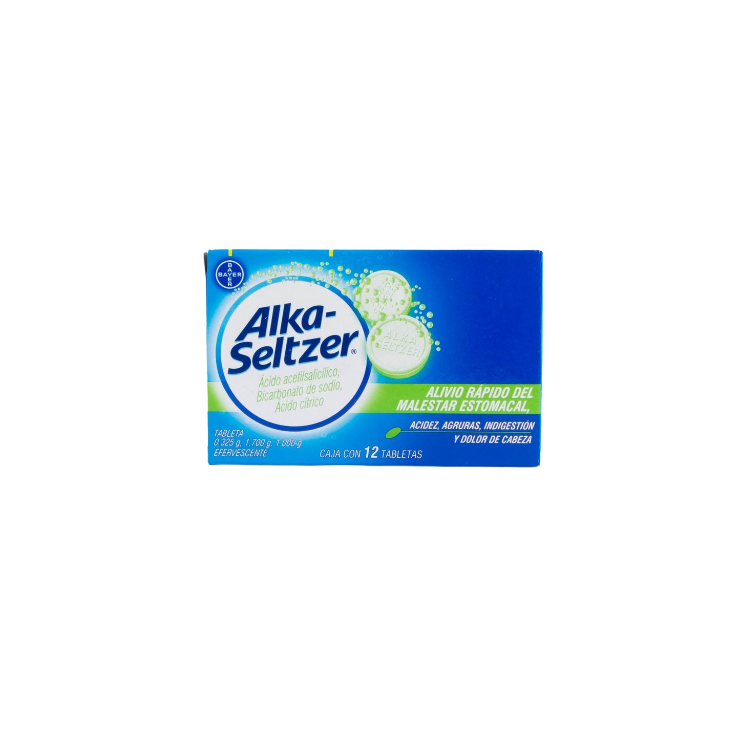 Alka Seltzer Tab Efervescente – Alivio Digestivo