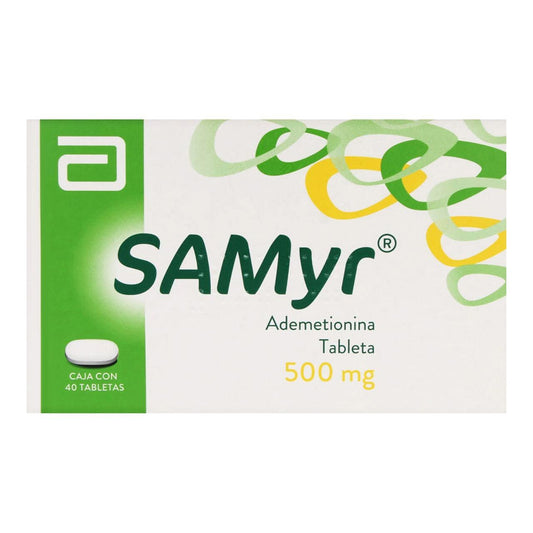 Samyr 500 mg Caja con 40 Tabletas