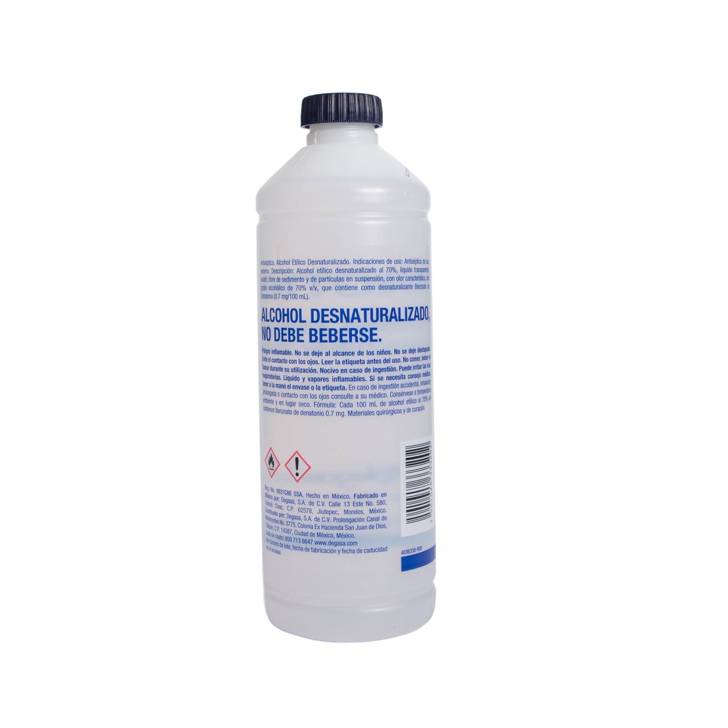 DG Alcohol Desnaturalizado 500ml – Antiséptico