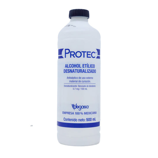 Alcohol Etílico Desnaturalizado, Env. c/500 mL