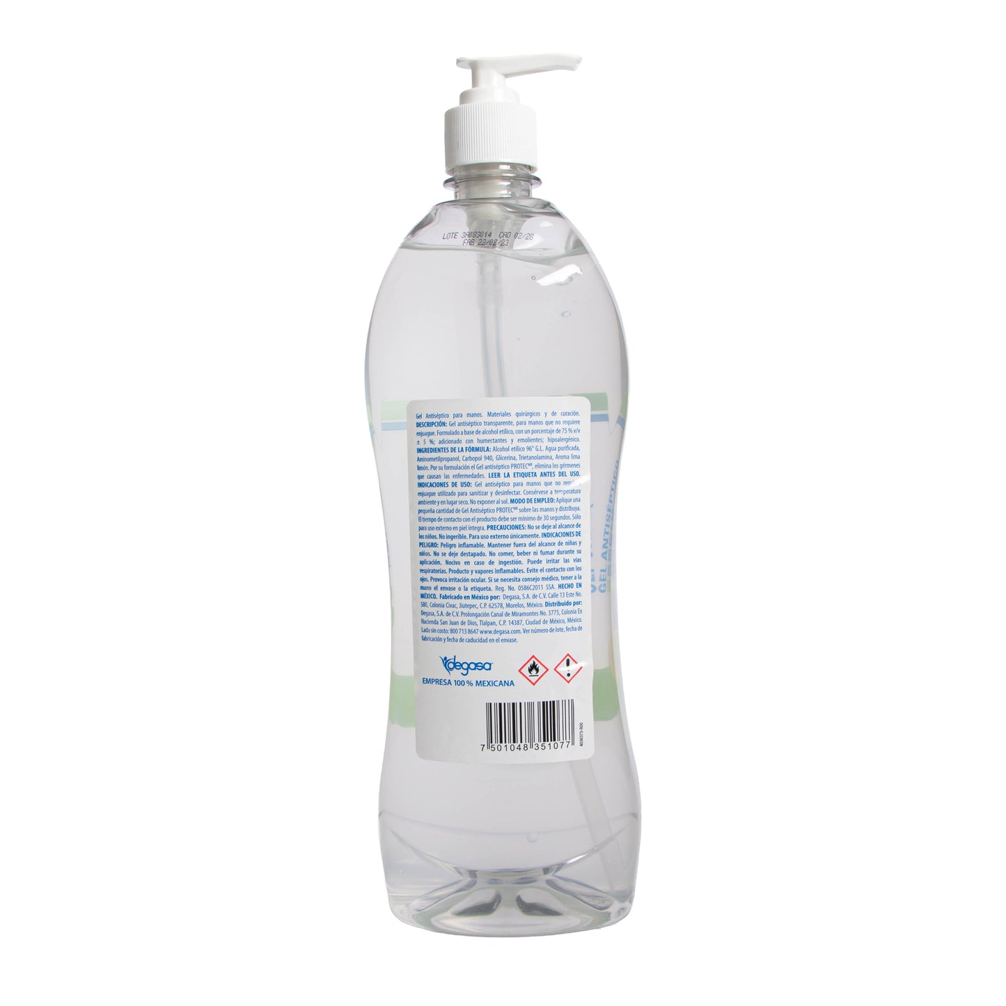 DG Alcohol Gel 70% c/disp 1L – Antibacterial