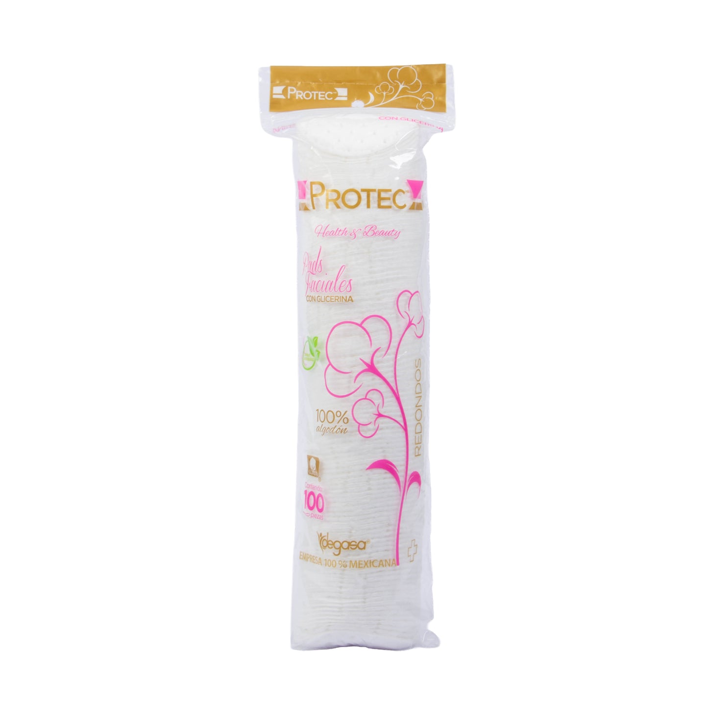 Algodón Pads Facial Bolsa c/100 – Uso Facial