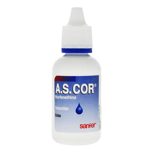 A.S. Cor 1 g Solución en Gotas Frasco con 24 mL