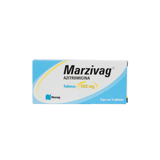 Azitromicina 500mg Tab C/3 – Antibiótico