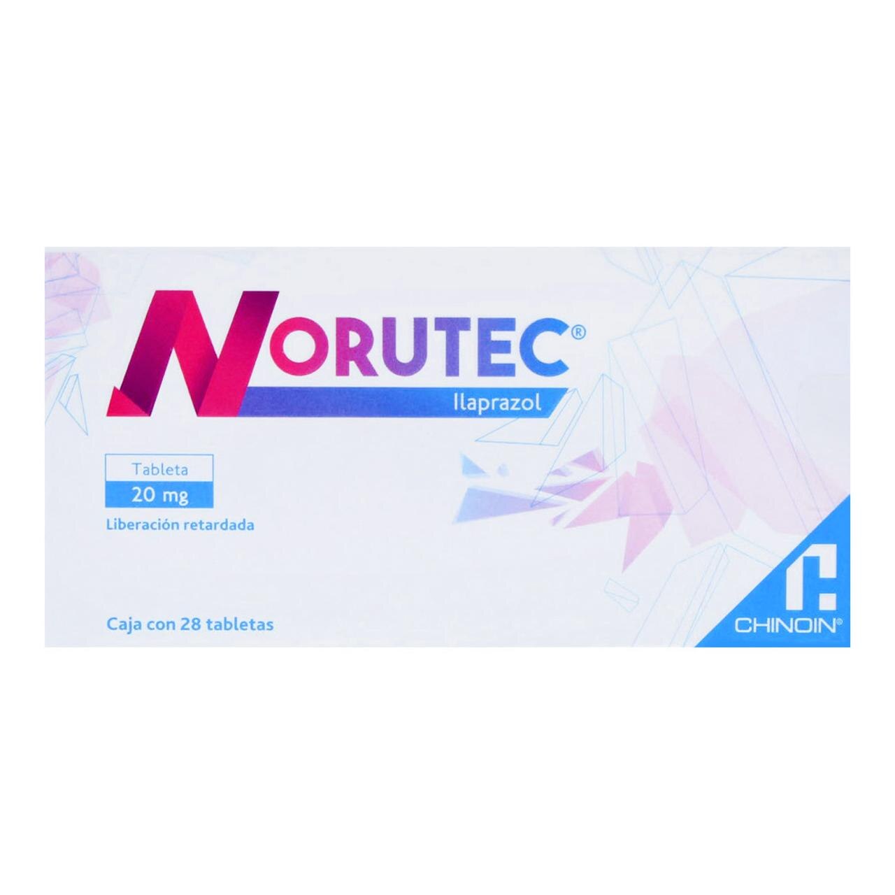 Norutec 20 Mg con 28 Tabletas