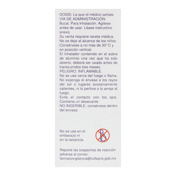Vannair 80/4.5 Mcg Aerosol Bucal con 120 Dosis