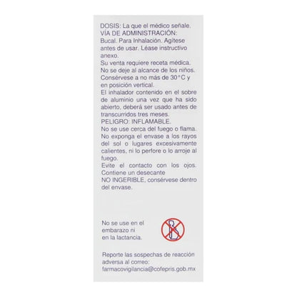 VANNAIR SPRAY 160/4.5 mcg – Asma y EPOC