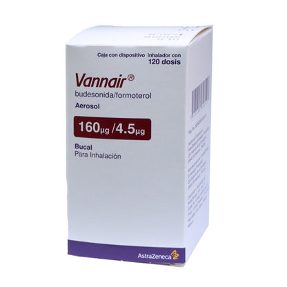 VANNAIR SPRAY 160/4.5 mcg – Asma y EPOC