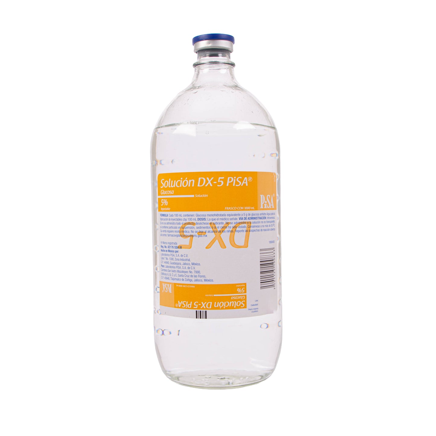 Solución DX- 5% 1000 ml – Terapia de Infusión