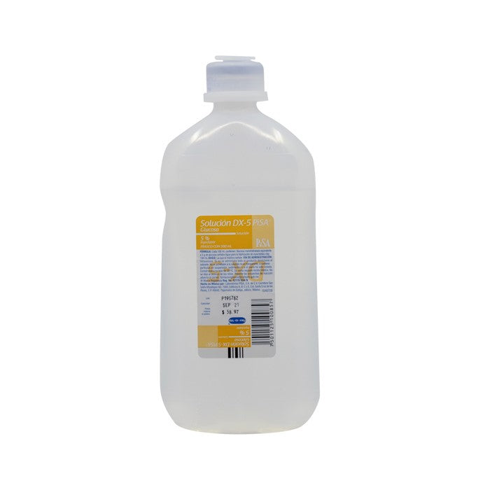 Solución DX- 5, Solución Glucosada, Flexoval c/500 mL