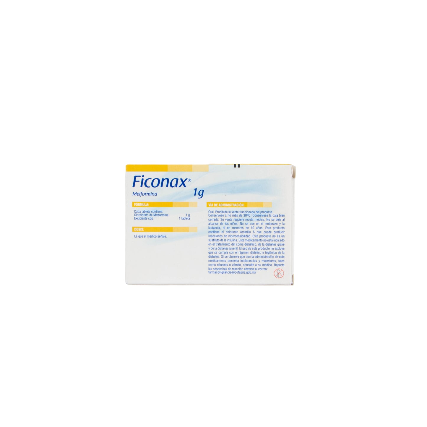 FICONAX 1 G Tabletas – Control de Glucosa